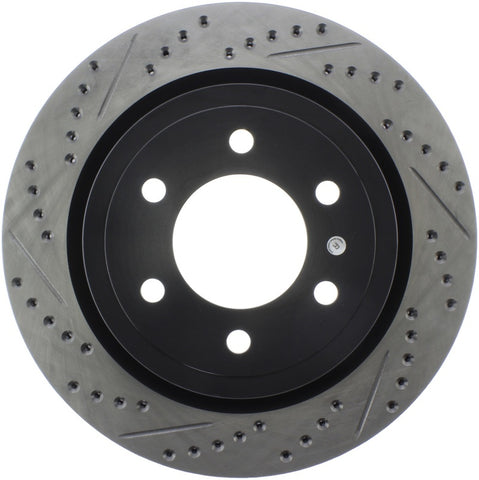 StopTech Slotted & Drilled Sport Brake Rotor - Right Rear - 127.65153R