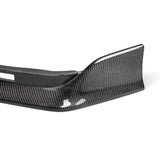 Seibon 2017 Honda Civic Type-R TA-Style Gloss Carbon Fiber Front Bumper Lip - FL17HDCVR-TA