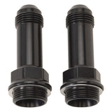 Russell Performance 7/8in -20 x -6 AN Male Flare Extended (2 pcs.) (Black) - 640363