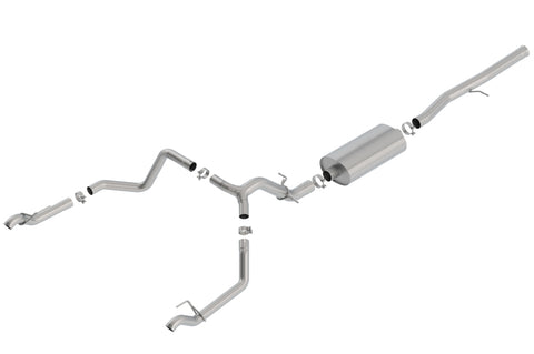 Borla 19 Chevrolet Silverado/GMC Sierra 1500 6.2L SS Touring Catback Exhaust - 140771