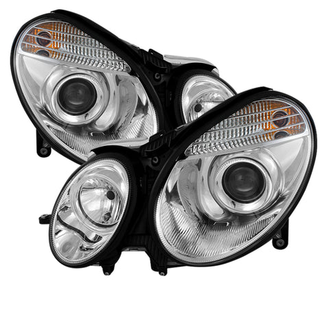 Spyder Mercedes Benz E-Class 03-06 Projector Headlights Xenon/HID Model- Chrm PRO-YD-MBW21103-HID-C - 5042187