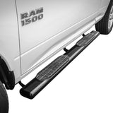 Westin 2009-2018 Dodge/Ram 1500 Quad Cab PRO TRAXX 6 Oval Nerf Step Bars - Black - 21-63555