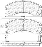 StopTech Performance 93-99 Eagle Talon 4WD / 92-04 Mitsubishi Diamante / 6/92-99 Mitsubishi Eclipse - 309.05300