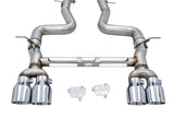 AWE Tuning BMW F8X M3/M4 Track Edition Catback Exhaust - Chrome Silver Tips - 3020-42082