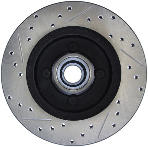 StopTech Slotted & Drilled Sport Brake Rotor - 127.61026L