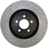 StopTech Slotted & Drilled Sport Brake Rotor - 127.61089R