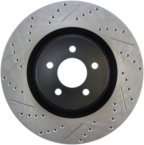 StopTech Slotted & Drilled Sport Brake Rotor - 127.61089R