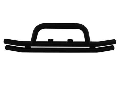 Rampage 2007-2018 Jeep Wrangler(JK) Double Tube Bumper Front - Black - 86620