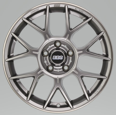 BBS XR 19x8.5 5x120 ET35 Platinum Gloss Wheel -82mm PFS/Clip Required - XR0204PG