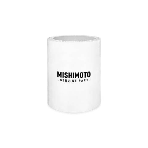 Mishimoto 1.5in. Straight Coupler White - MMCP-2515WH