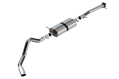 Borla 20-22 Chevrolet/GMC Silverado/Sierra 6.6L T-304 SS Cat-Back S-Type Exhaust - Brushed - 140833