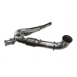 Kooks 11-14 Ford Raptor SVT 1 3/4in x 3in SS Longtube Headers and 3in SS OEM Exhaust Catted Y Pipe - 1352H220