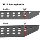 Go Rhino RB20 Slim Running Boards - Universal 48in. - Tex. Blk - 69400048SPC