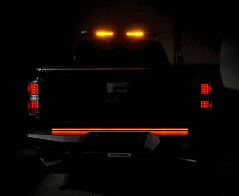 Putco 48in Work Blade LED Light Bar in Amber/White - 93009-48