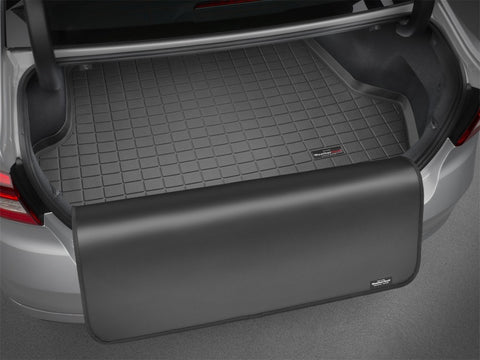 WeatherTech 05-14 Ford Mustang (w/o Shaker Pro Audio) Cargo Liner w/ Bumper Protector - Black - 40534SK