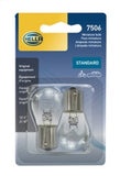 Hella Bulb 7506 12V 21W Ba15S S8 (2) - 7506TB