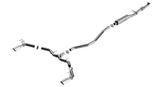 Borla 2023 Integra/22-23 Civic Si 1.5L 4 CYL. MT FWD 4DR 2.50in S-Type Catback Exhaust - 140922