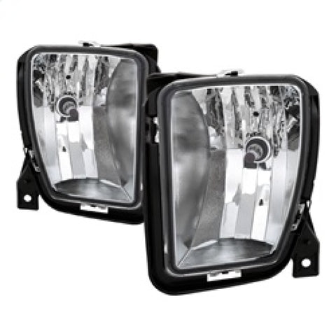 Spyder 13-18 Dodge Ram 1500 OEM Style Fog Lights w/Universal Switch- Clear (FL-DR13-SW-C) - 9040887