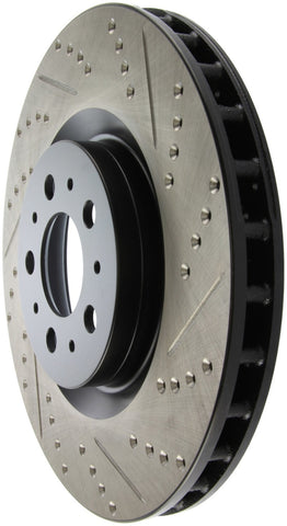 StopTech Slotted & Drilled Sport Brake Rotor - 127.39035L