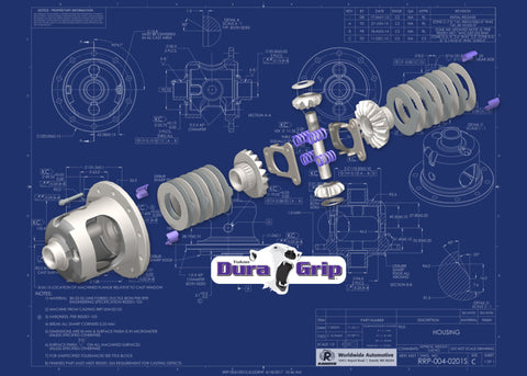 Yukon Gear Trac-Loc For Ford 8in Wtih 31 Spline Axles. Aggressive Design - YDGF8-31-AG