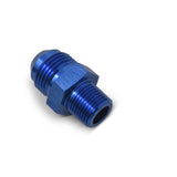 Russell Performance -4 AN to 3/8in NPT Straight Flare to Pipe (Blue) - 660060