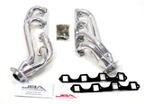 JBA 65-73 Ford Mustang 260-302 SBF w/GT40-P Heads 1-5/8in Primary Silver Ctd Mid Length Header - 1650S-2JS