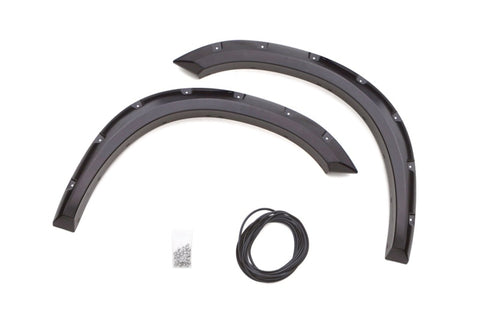 Lund 02-08 Dodge Ram 1500 RX-Rivet Style Textured Elite Series Fender Flares - Black (2 Pc.) - RX203TA