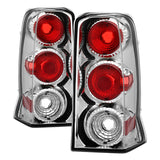 Spyder Cadillac Escalade SUV (Not EXT)02-06 Euro Style Tail Lights Chrome ALT-YD-CE02-C - 5001603