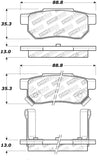 StopTech Street Touring 90-01 Integra (exc. Type R) Brake Pads - 308.03740