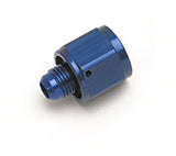 Russell Performance BLUE ANODIZED -6 TUBE COUPLING NUT W/ FLARED REDUCER TO -4 AN MALE - 660000