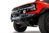 Addictive Desert Designs 2021+ Ford Bronco Rock Fighter Front Bumper - Hammer Black - F230181060103