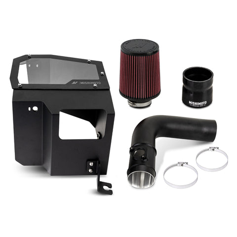 Mishimoto 2022+ Subaru WRX Performance Air Intake - Oiled Filter - Micro-Wrinkle Black - MMAI-WRX-22MWBK