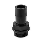 Mishimoto M27 x 2.0 to 3/4in Hose Barb Aluminum Fitting - Black - MMFT-M27-34BK