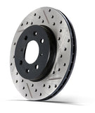 StopTech Select Sport Drilled & Slotted Rotor - Rear Right - 227.46042R