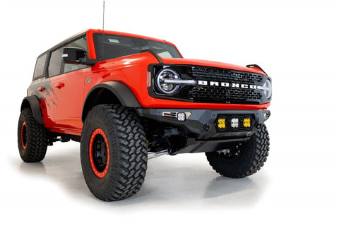 Addictive Desert Designs 21-22 Ford Bronco Bomber Front Bumper (w/ 3 Baja Designs LP4 Mounts) - F230194120103