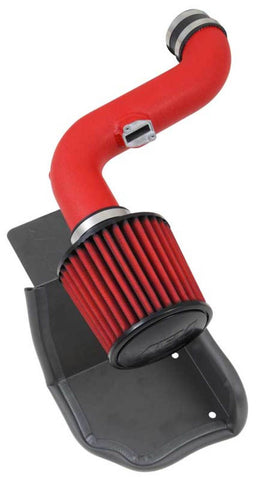 AEM 2014+ Ford Fiesta ST 1.6L L4 - Cold Air Intake System - Wrinkle Red - 21-737WR