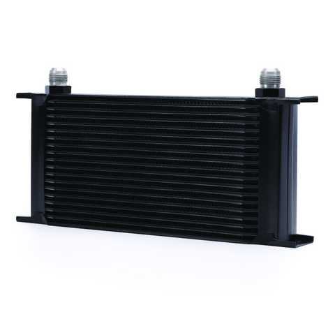 Mishimoto Universal 19 Row Oil Cooler - Black - MMOC-19BK