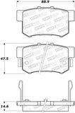 StopTech Street Brake Pads - Rear - 308.05371