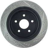 StopTech Slotted & Drilled Sport Brake Rotor - 127.67054R