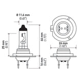 Hella Optilux H7 12V/55W XY Xenon Yellow Bulb - H71070702