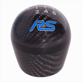 Ford Racing Focus RS Black Carbon Fiber Shift Knob 6 Speed - M-7213-FRSCF