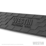 Westin 19-22 RAM 1500 Quad Cab (Excl. Classic) Platinum 4 Oval Nerf Step Bars - Blk - 21-4095