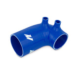 Mishimoto 92-99 BMW E36 (325/328/M3) w/ 3.5in HFM Blue Silicone Intake Boot - MMHOSE-E36-92IB35BL