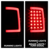 xTune 13-18 Dodge Ram 1500 LED Tail Lights - Black (ALT-ON-DRAM13V2-LBLED-BK) - 9041013