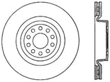 StopTech Slotted & Drilled Sport Brake Rotor - 127.33087L