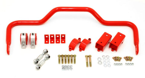 BMR 64-72 A-Body w/ 3.25in Axles Rear Solid 1.375in Xtreme Anti-Roll Bar Kit - Red - XSB007R