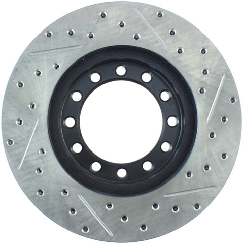 StopTech Slotted & Drilled Sport Brake Rotor - 127.43016R