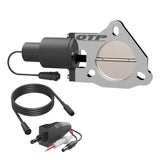 QTP 3in Bolt-On QTEC Electric Cutout Valve for Borla Exhausts - Single - QTEC30B