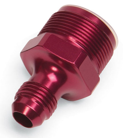 Russell Performance 1in-20 x 6 AN Male Flare Adapter (66-89 Edelbrock Q-Jets/75-89 Stock Q-Jets) - 640340