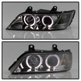 Spyder BMW Z3 96-02 Projector Headlights LED Halo Smoke High H1 Low H1 PRO-YD-BMWZ396-HL-SM - 5009104